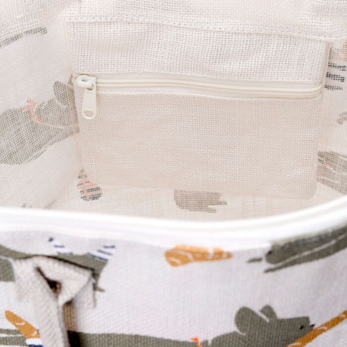 Borsa Mare in Juta - Bertrand il Bulldog Francese