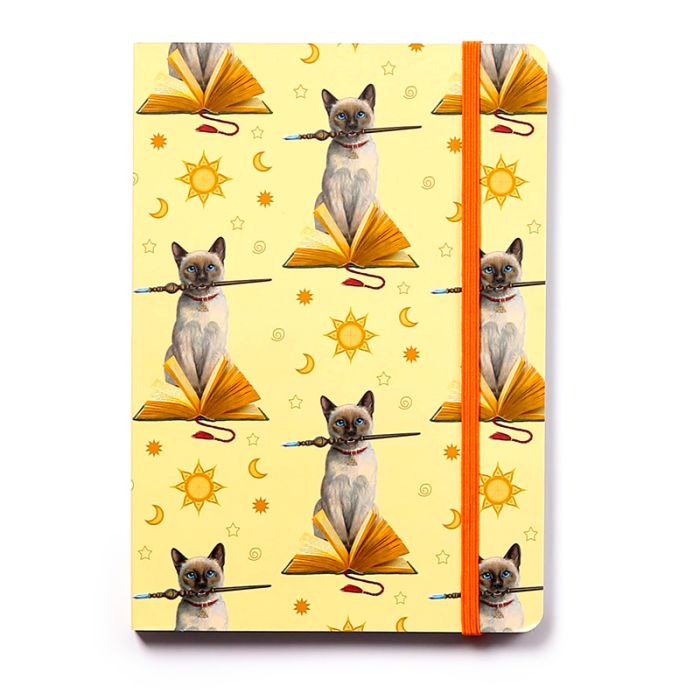 Quaderno A5 a Righe in Carta Riciclata - Lisa Parker Gatto Hocus Pocus