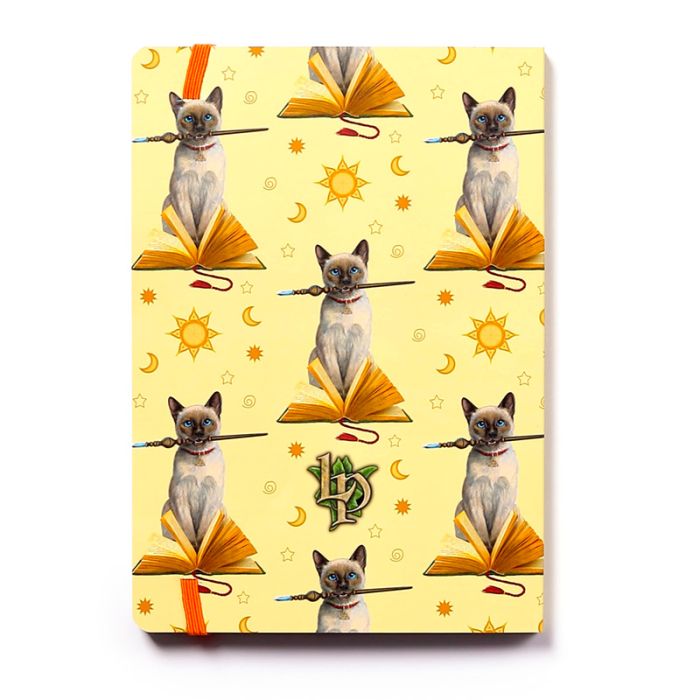 Quaderno A5 a Righe in Carta Riciclata - Lisa Parker Gatto Hocus Pocus