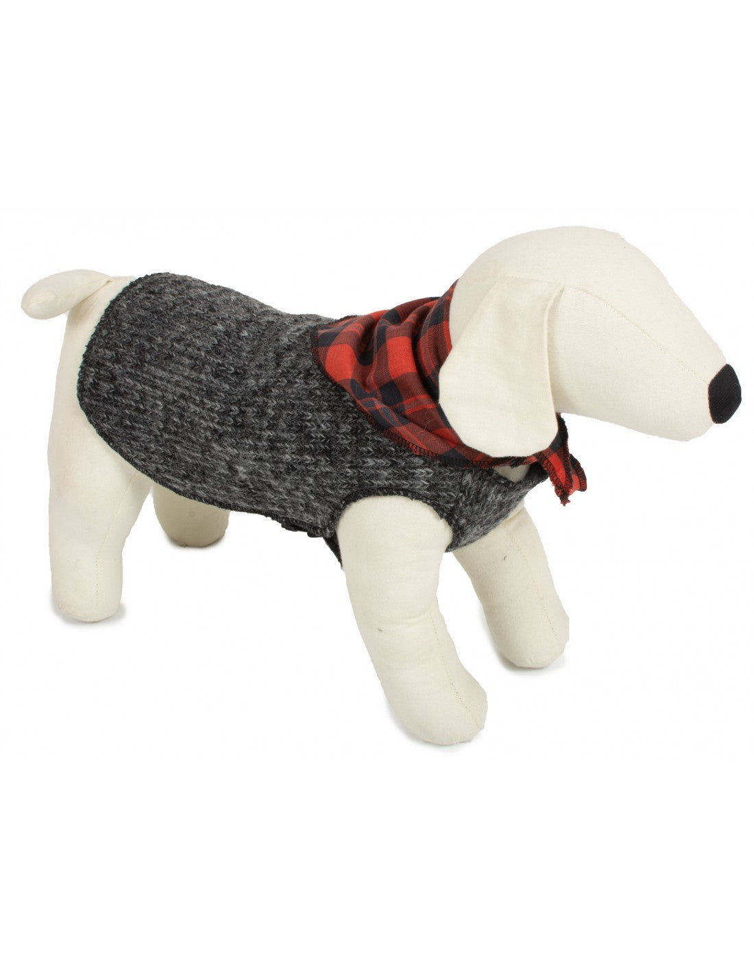 Farm Company - Cappottino in Lana con Bandana in Cotone