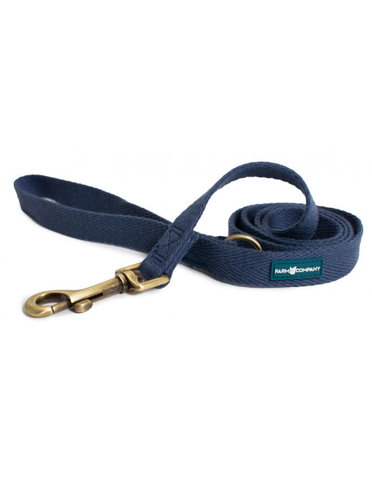 Soy Fiber Leash - Navi Blue