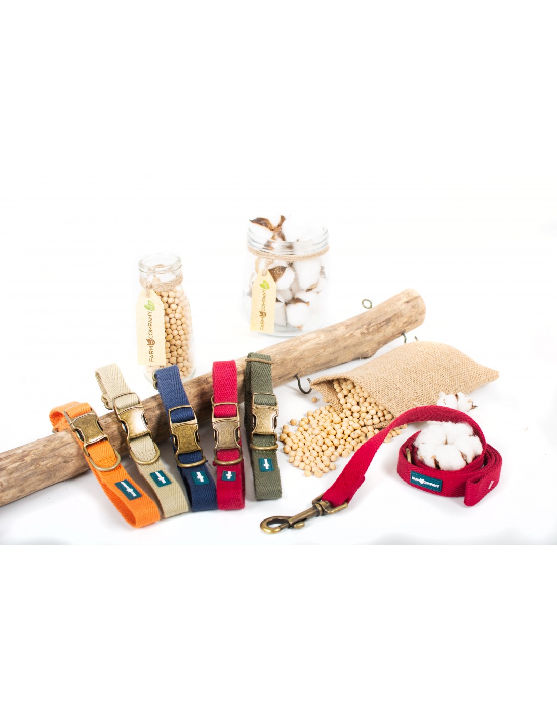 Soy Fiber Leash - Orange