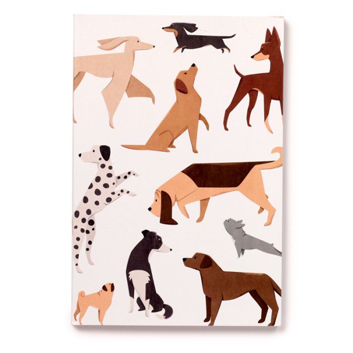 Quaderno A5 a Righe in Carta Riciclata - Barks Dog