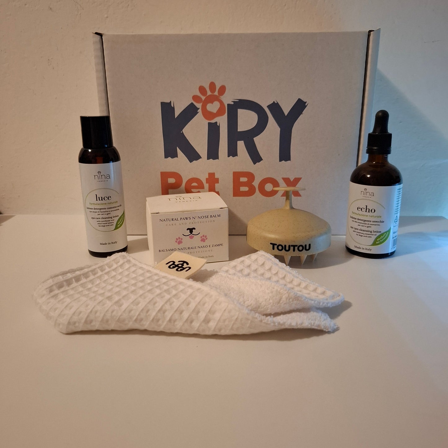 Kit Cura Quotidiana – Zampe, Occhi e Orecchie