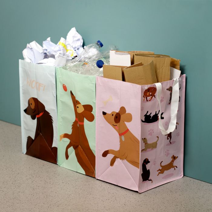 Set 3 Borse in RPET per Bucato e Raccolta Differenziata - Catch Patch