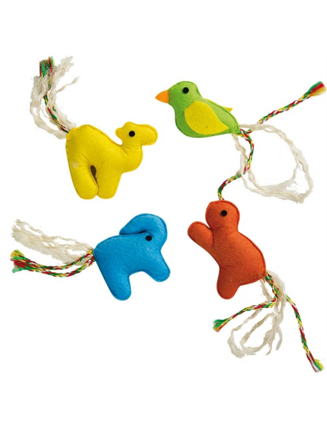 Animaletti in feltro assortiti