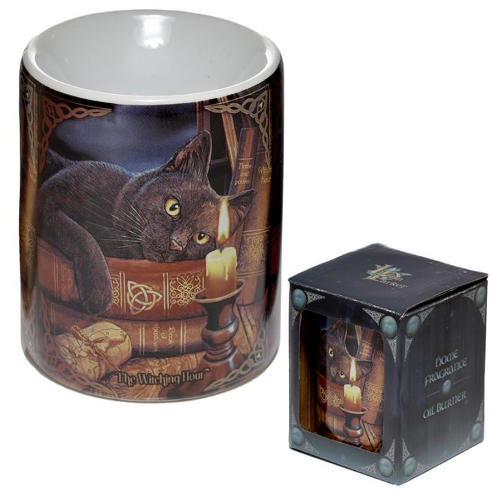 Brucia Essenza in Ceramica - Lisa Parker - Gatto Nero