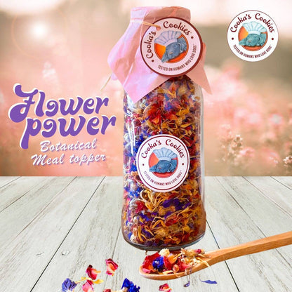 Condimento Botanico - Flower Power ai Petali di Fiori | Cooka's Cookies - 35 g