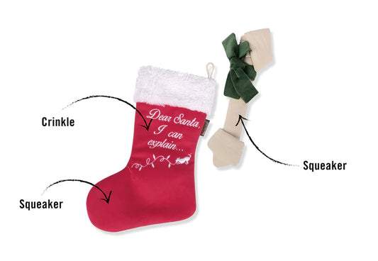 Christmas Stocking with Bone Decomposable Game