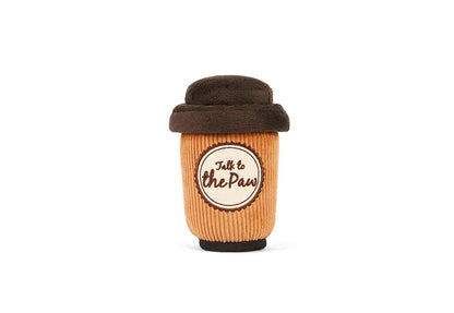 Gioco in peluche Pup Cup Café Doggo's Java P.L.A.Y. per cani - vista frontale