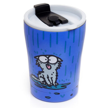 Simon's Cat - Tazza Termica Blu