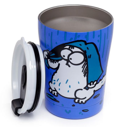 Simon's Cat - Tazza Termica Blu