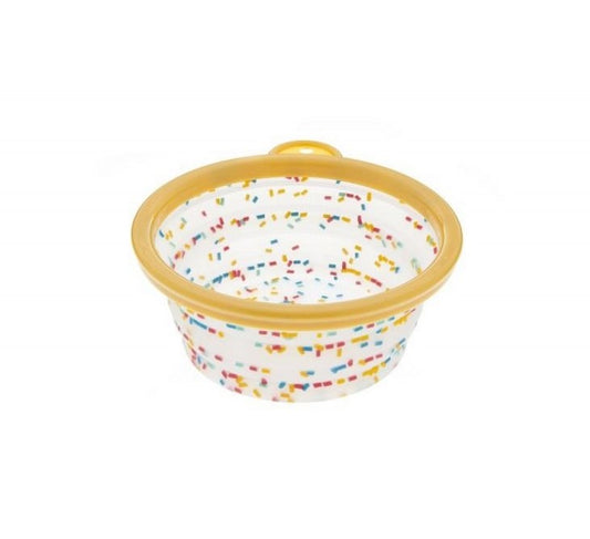 Ciotola Pieghevole in Silicone - Confetti | Ferribiella