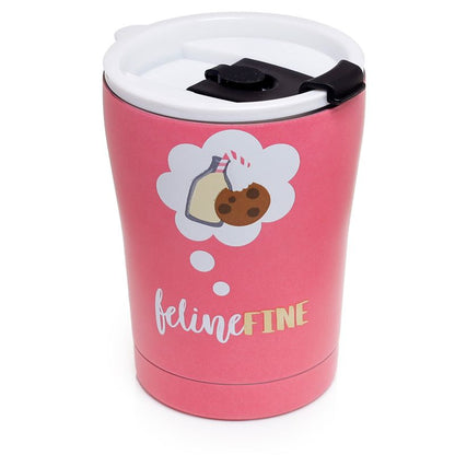 Tazza termica in acciaio - Gatto