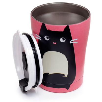 Tazza termica in acciaio - Gatto