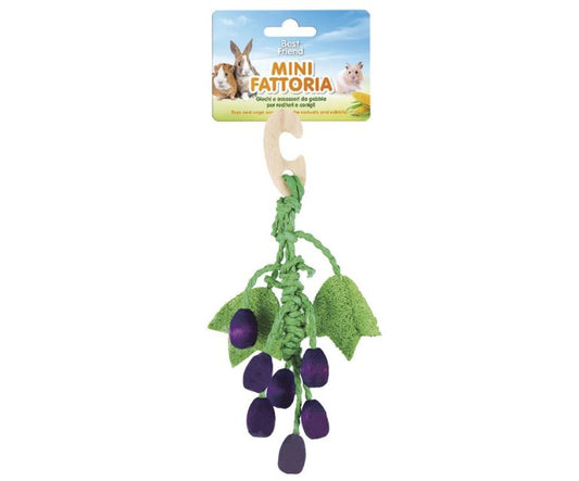 Rabbit Game - Grapes made of wood, paper and loofah